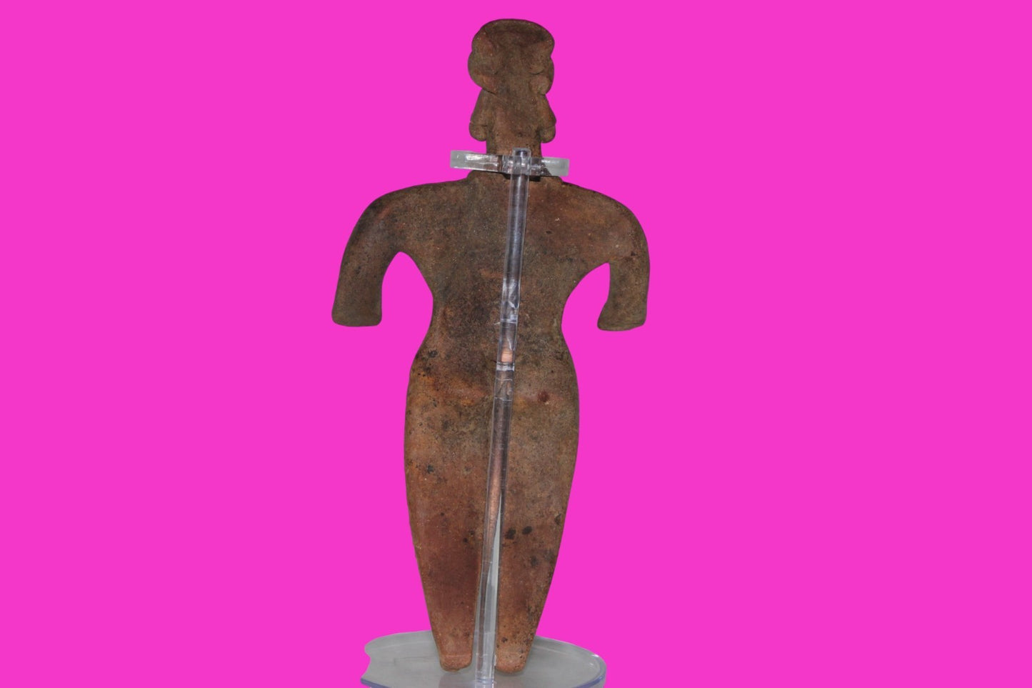 Pre Columbian Artifact 8 in Female Shaft Tomb Figure Colima Mexico 100BC COA 274