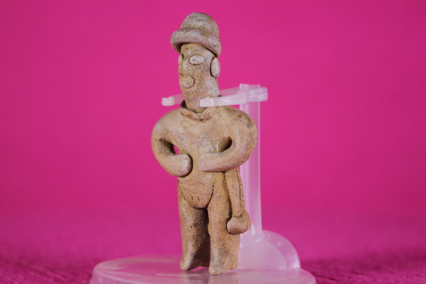 Pre Columbian Artifact Colima Figure Mexico 300BC-300AD ex Primitivo COA J52