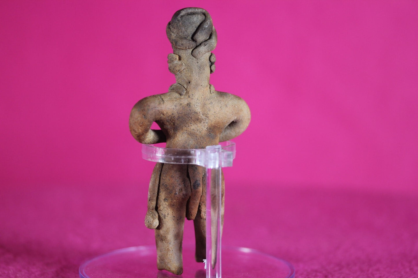 Authentic Pre Columbian Artifact Tomb Figure Colima Mexico 100 BC-250 AD COA 139