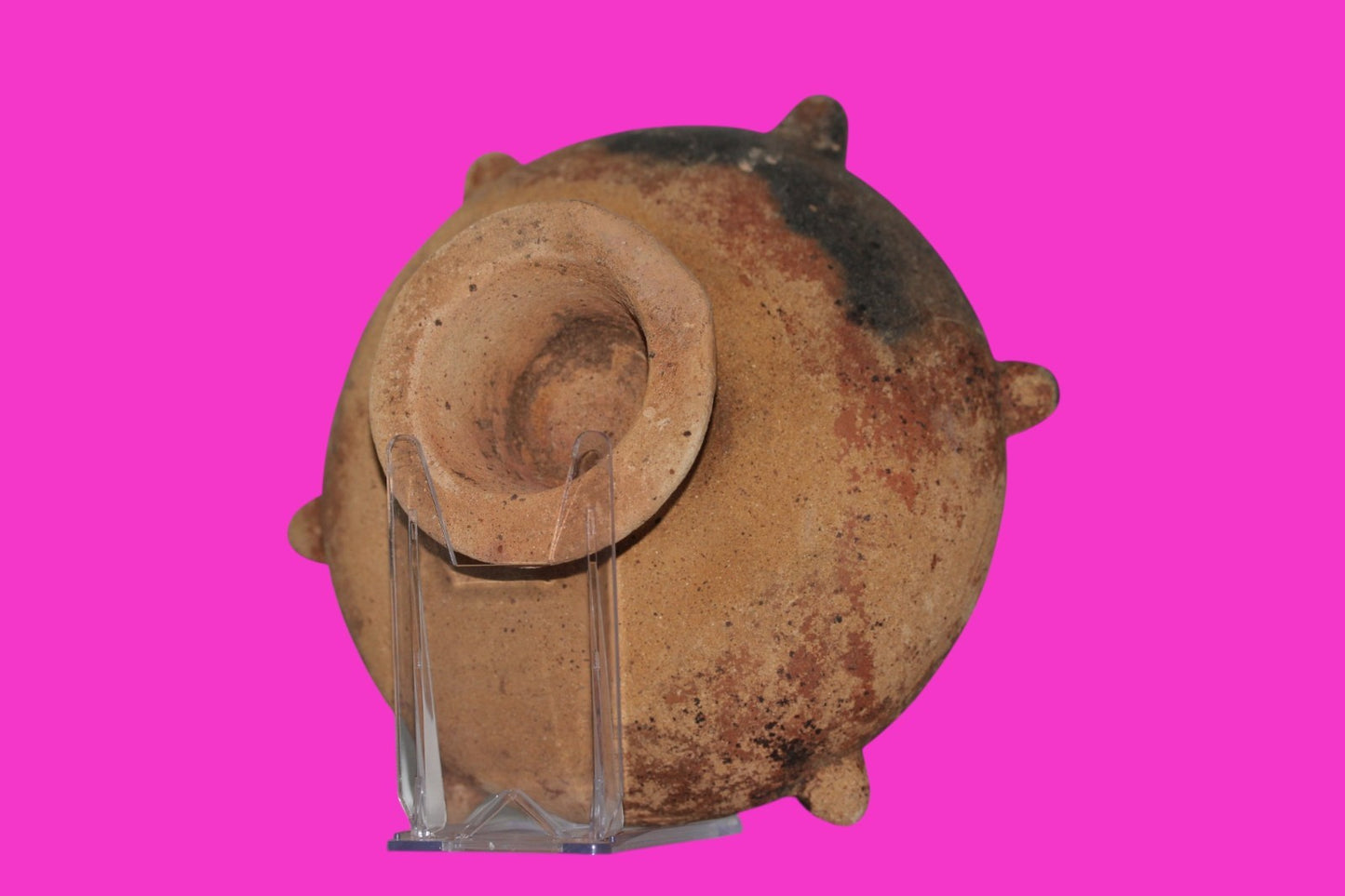 Pre Columbian Authentic Artifact Pedestal Bowl Nicoya Costa Rica 500 AD COA J45