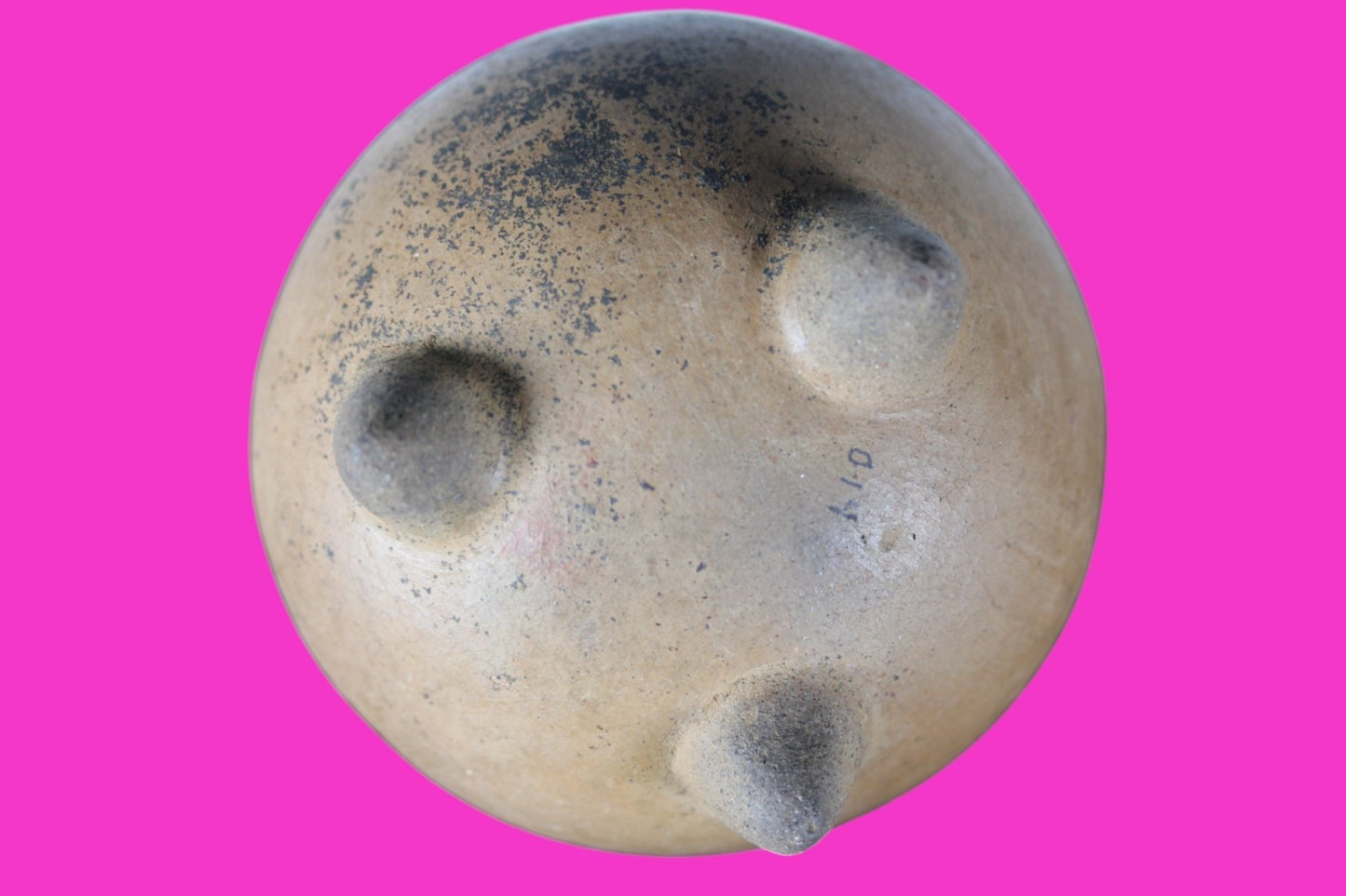 Authentic Pre Columbian Artifact  Tripod Bowl Nicoya Costa Rica 700 AD COA J07