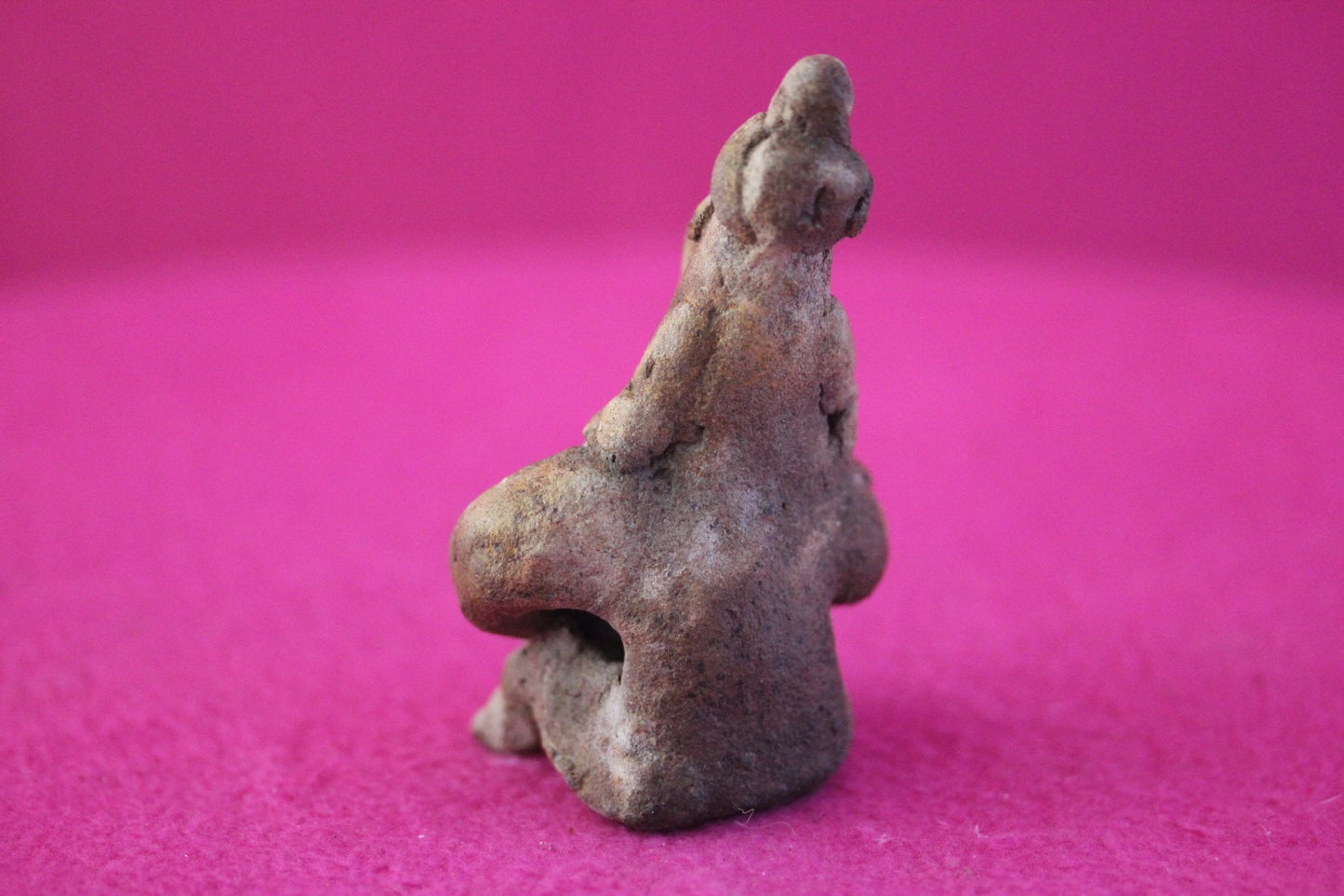 Authentic Pre Columbian Artifact Rare Skirted Tomb Figure Colima Mexico COA 181