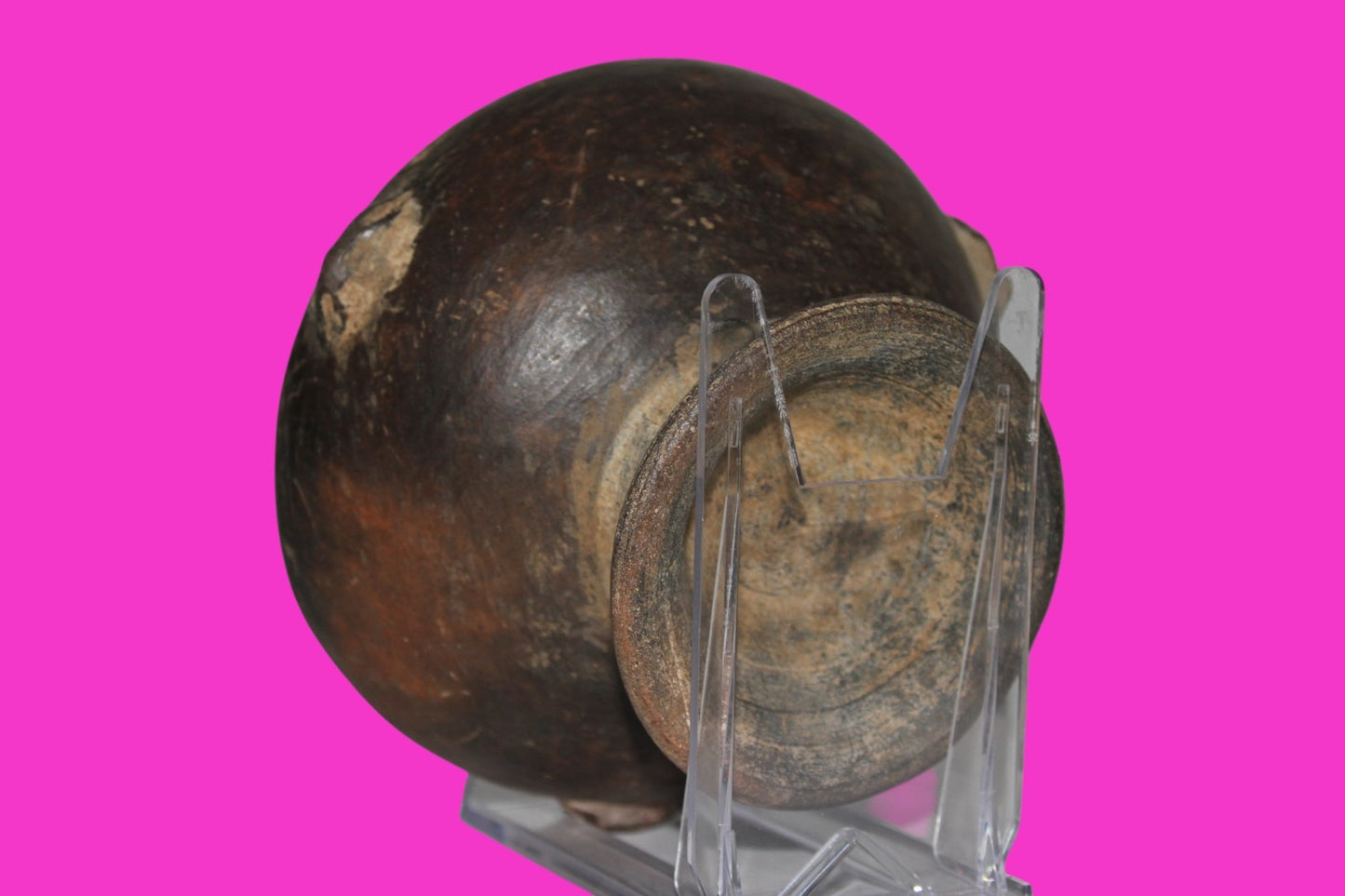 Pre Columbian Authentic Artifact Pedestal Bowl Calima Colombia 750 AD COA J63