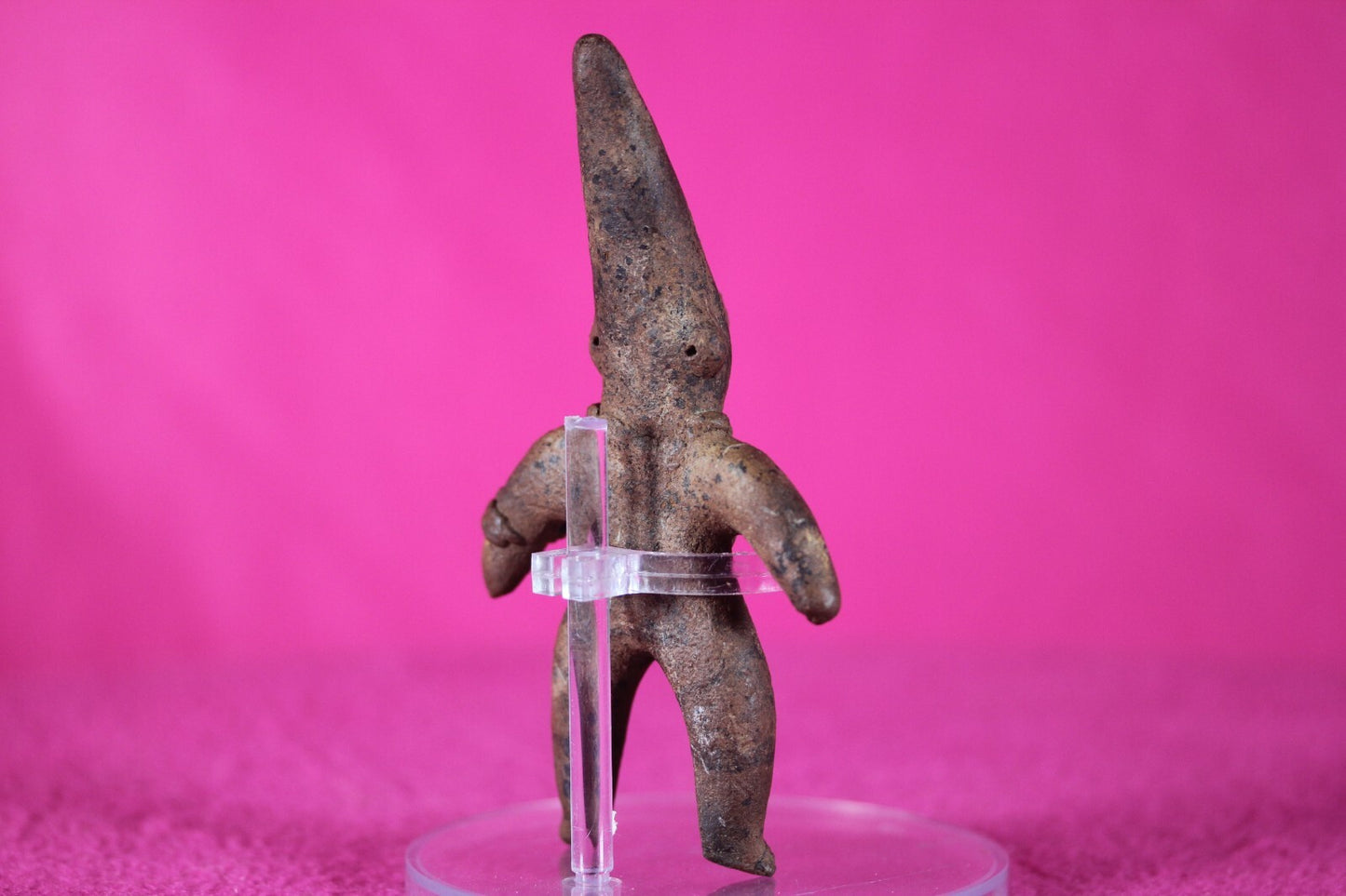 Pre Columbian Authentic Artifact Girl Figure Colima Mexico 100 BC-250 AD COA 138