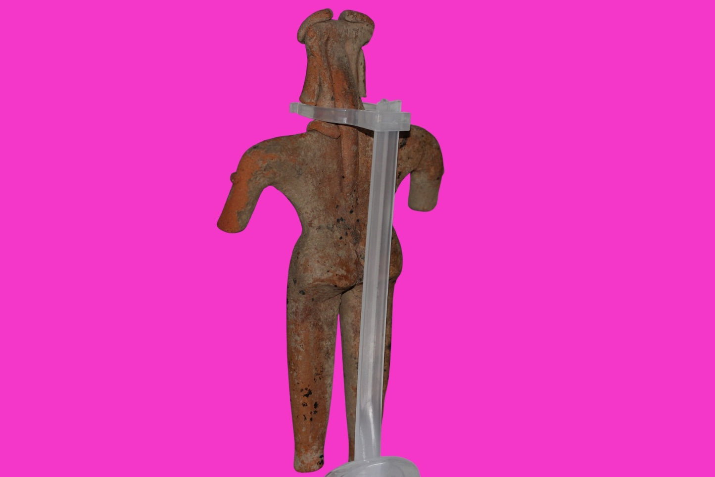 Pre Columbian Artifact 6 Inch Shaft Tomb Figure Colima Mexico 100 BC COA 235