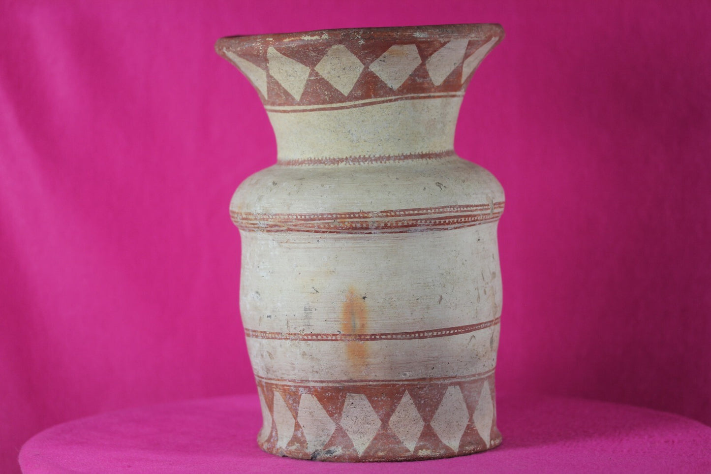 Large Ban Chiang Thailand Artifact Very Rare Pottery Jar 300-200 BC COA T122