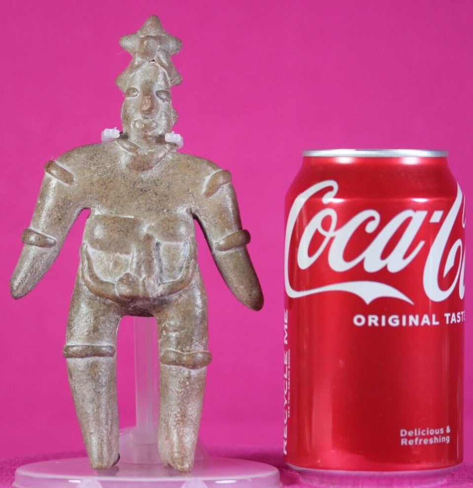 Pre Columbian Artifact Colima Figure Mexico 300BC-300AD Certified COA J23