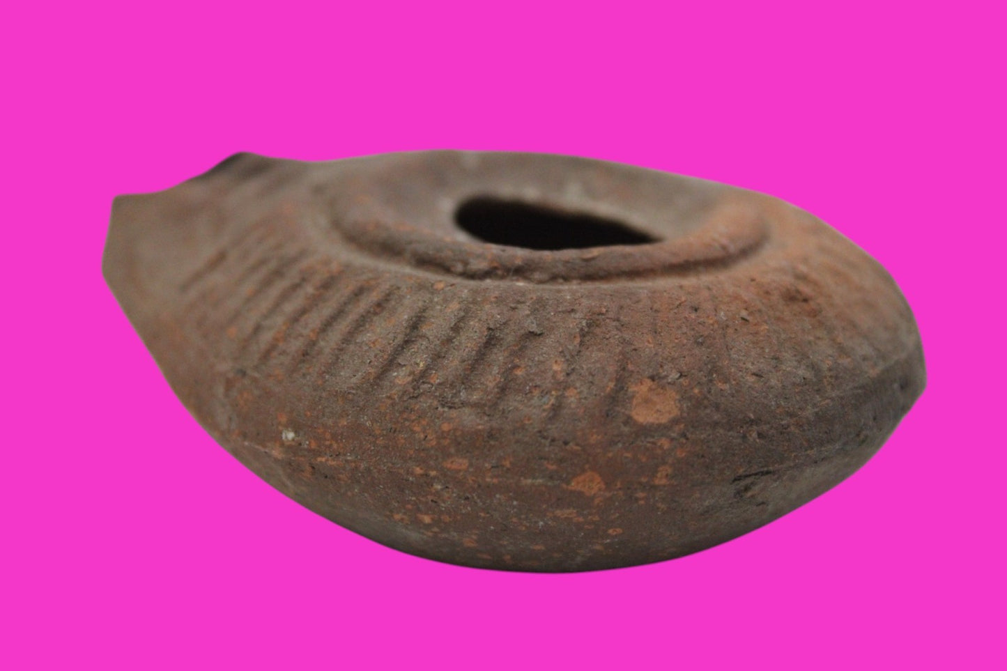 Ancient Holy Land Oil Lamp Artifact From Jesus Christ Home Land 100-500AD COA 58