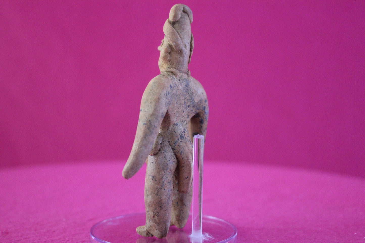 Authentic Pre Columbian Artifact Tomb Figure Colima Mexico 100 BC-250 AD COA 163