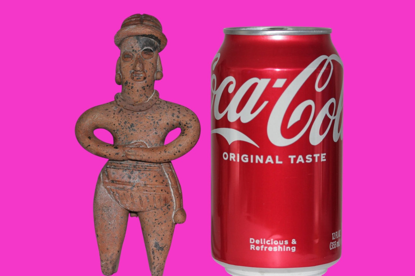 Pre Columbian Artifact Authentic Tomb Figure Colima Mexico 100BC - 250AD COA 212