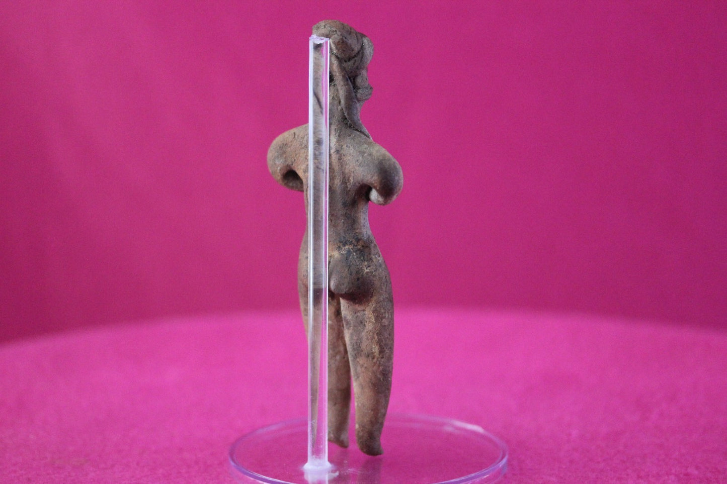 Pre Columbian Artifact Authentic Pretty Lady Tomb Figure Colima Mexico COA 204