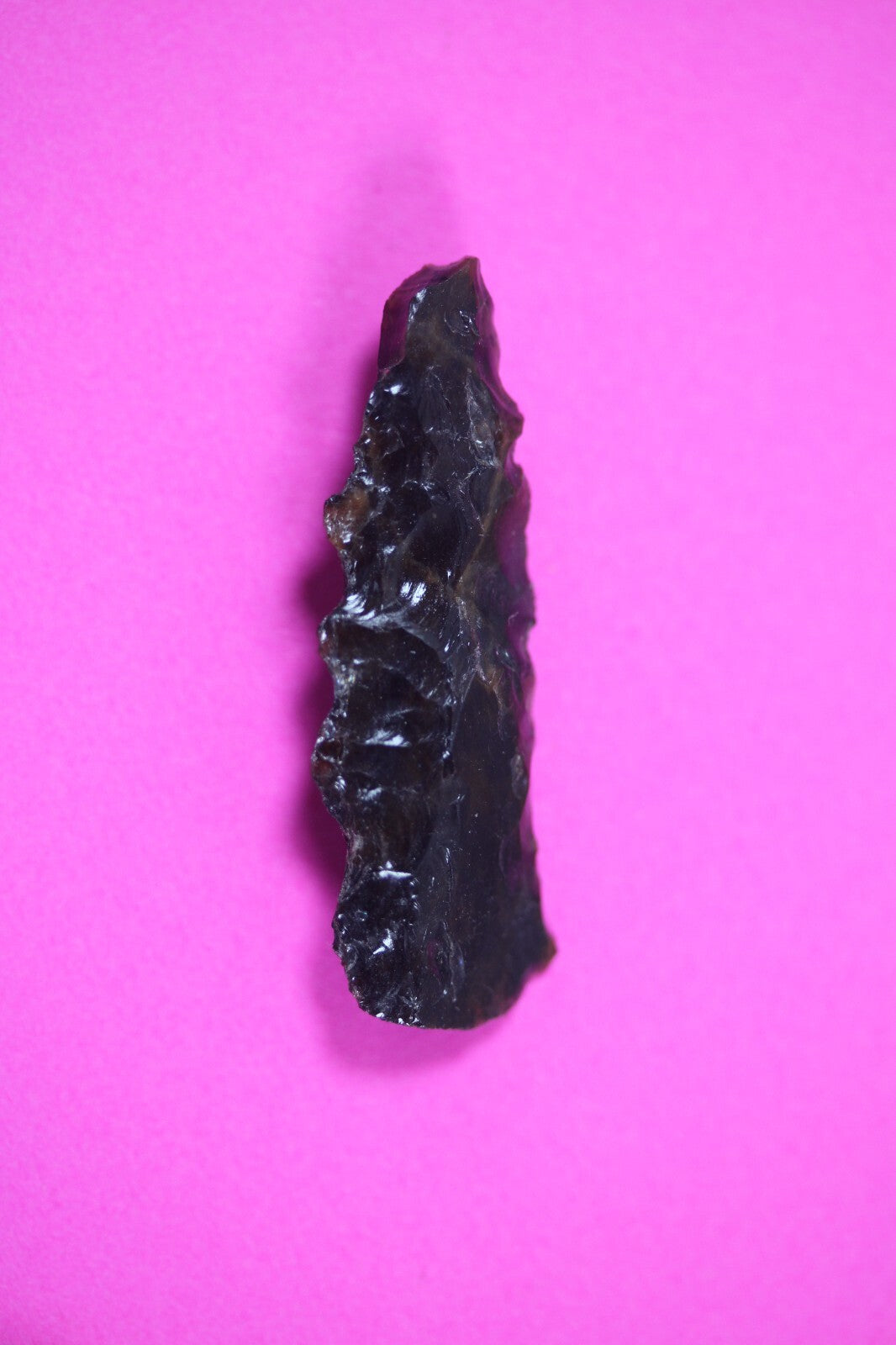 Authentic Pre Columbian Artifact Aztec Arrowhead Battle of Mexico City COA 61