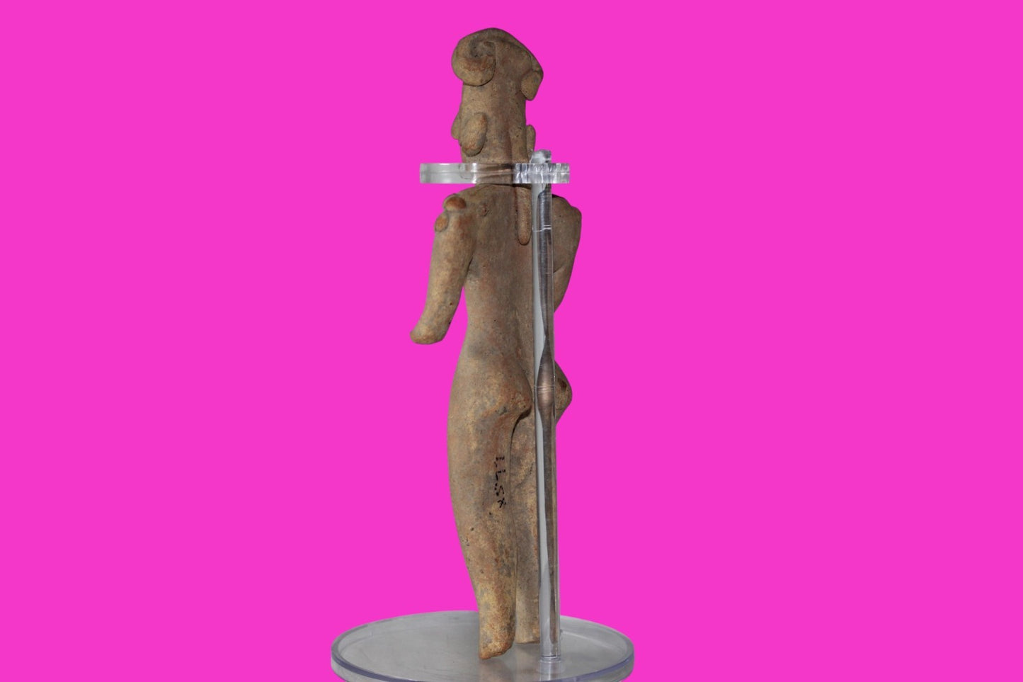 Pre Columbian Artifact 6 in Male Shaman Tomb Figure Colima Mexico 100BC COA 268