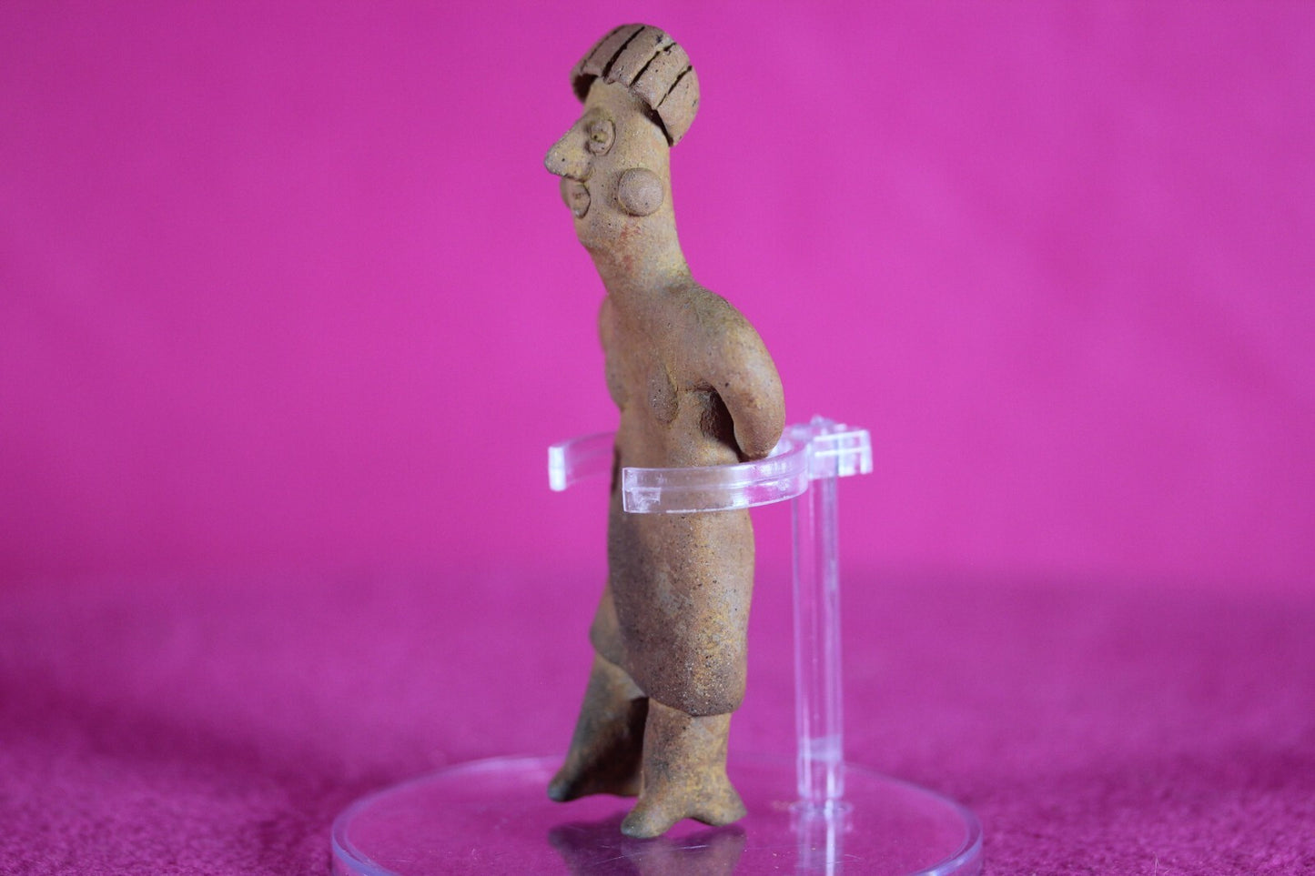 Authentic Pre Columbian Artifact Rare Grandma Tomb Figure Colima Mexico COA 143