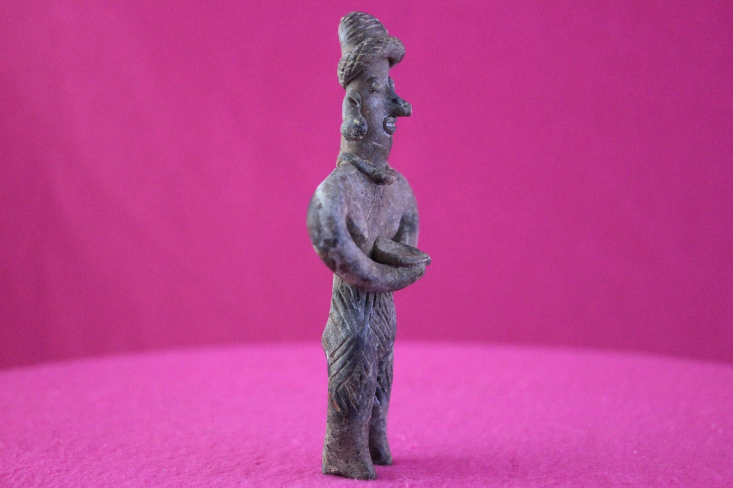 Authentic Pre Columbian Artifact Tomb Figure Colima Mexico 100 BC-250 AD COA 171