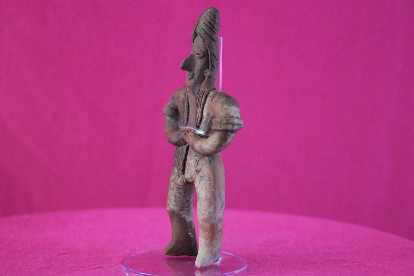 Pre Columbian Artifact Authentic Tomb Figure Colima Mexico 100 BC-250 AD COA 159