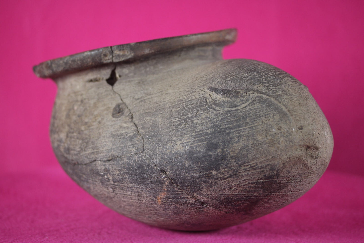 Pre Columbian Authentic Artifact Huetar Shoe Vessel Ex Arte Primitivo COA T21