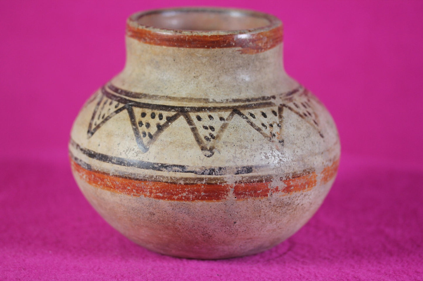 Pre Columbian Authentic Artifact Decorated Bowl Costa Rica 700-1400 AD COA J99