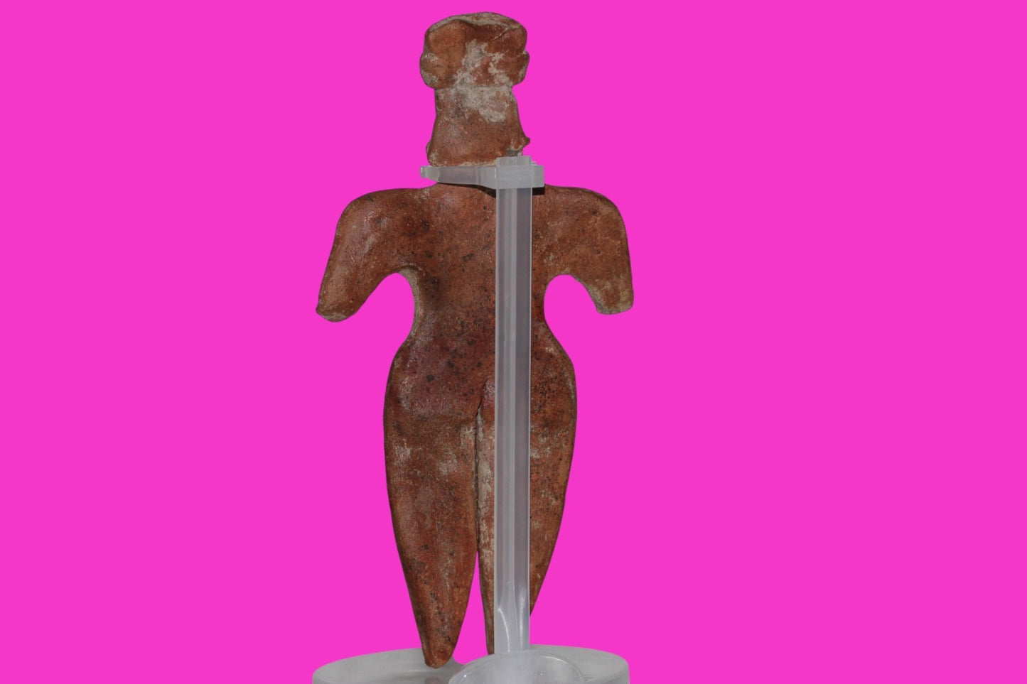 Pre Columbian Artifact 7 Inch Female Tomb Figure Colima Mexico 100 BC COA 244