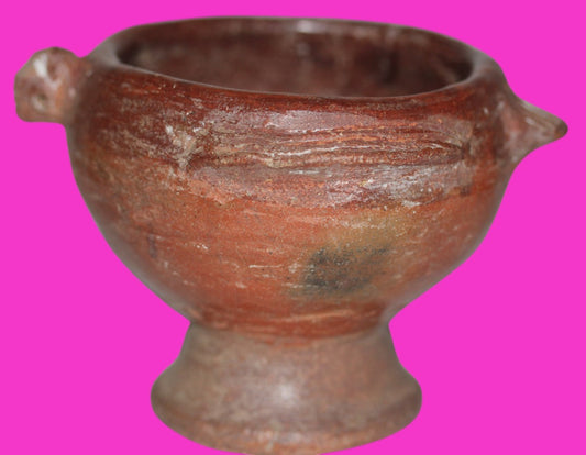 Pre Columbian Artifact Authentic Pedestal Bowl Watershed Costa Rica COA J97