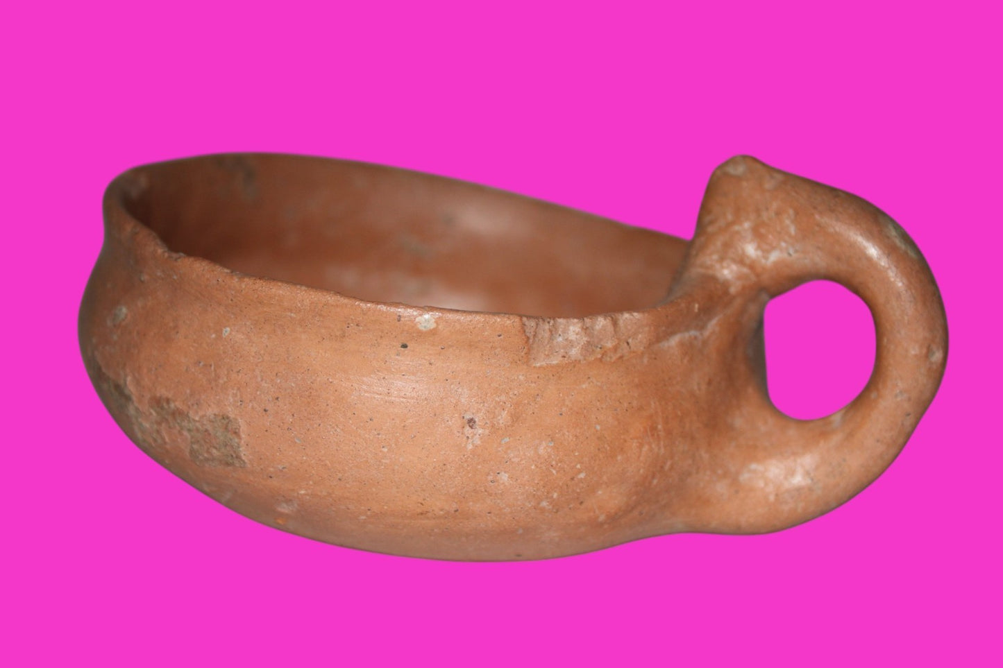 Ancient Holy Land Artifact 4000 Year Old Cup Time of Abraham 2000 BC COA J114