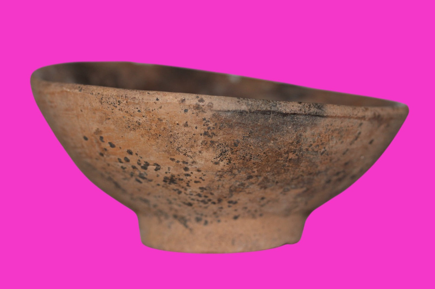 Ancient Holy Land Bowl Artifact From Time of Jesus Christ 300BC-200AD COA J129