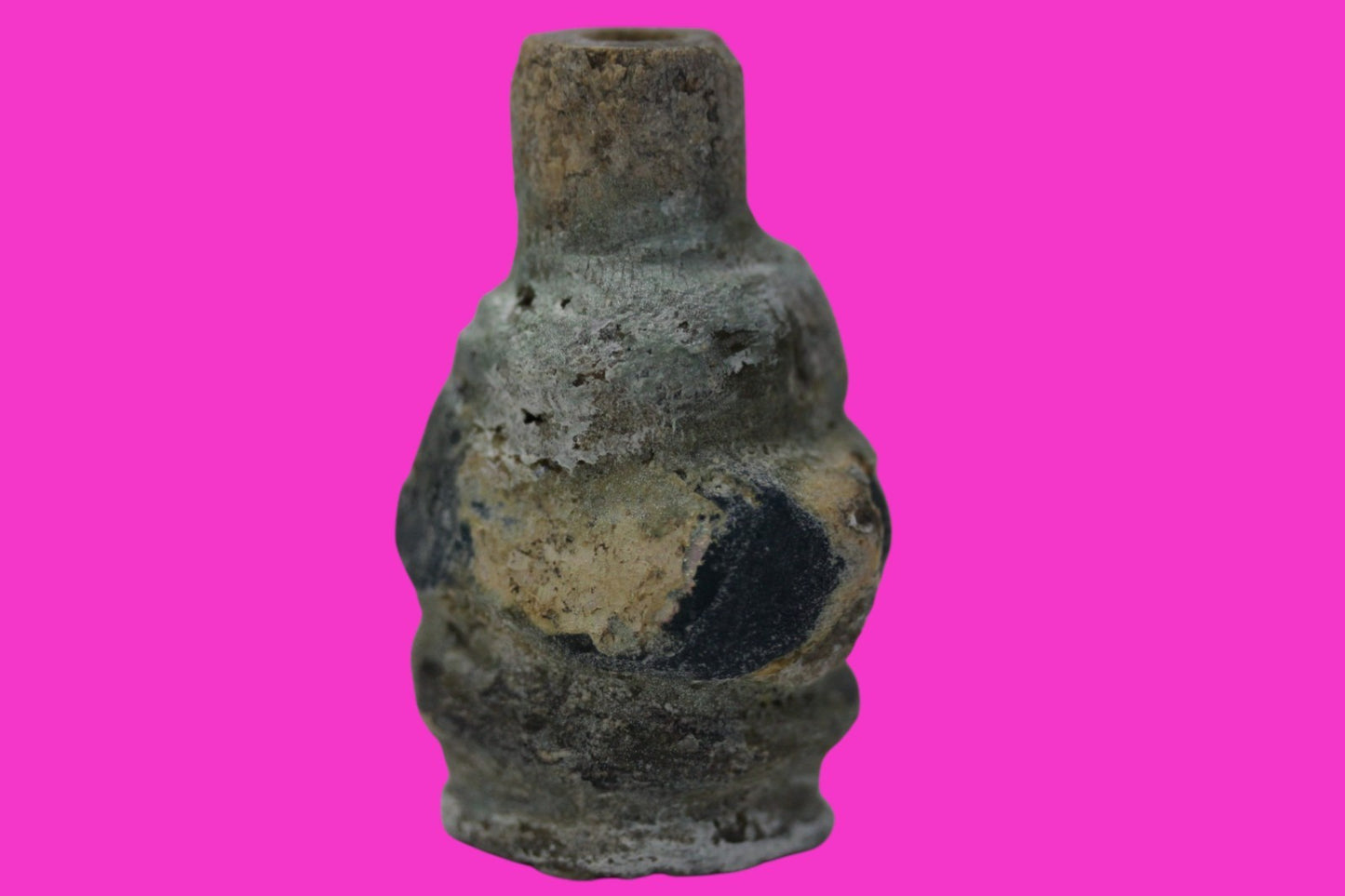 Authentic Persian Artifact Glass Bottle 900-1000 AD Silk Road Hoard COA J28