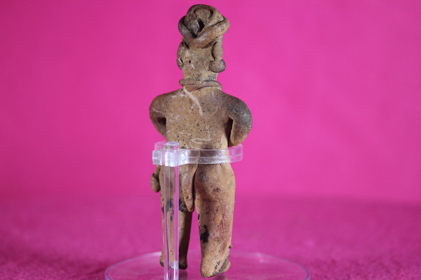 Authentic Pre Columbian Artifact Tomb Figure Colima Mexico 100 BC-250 AD COA 141