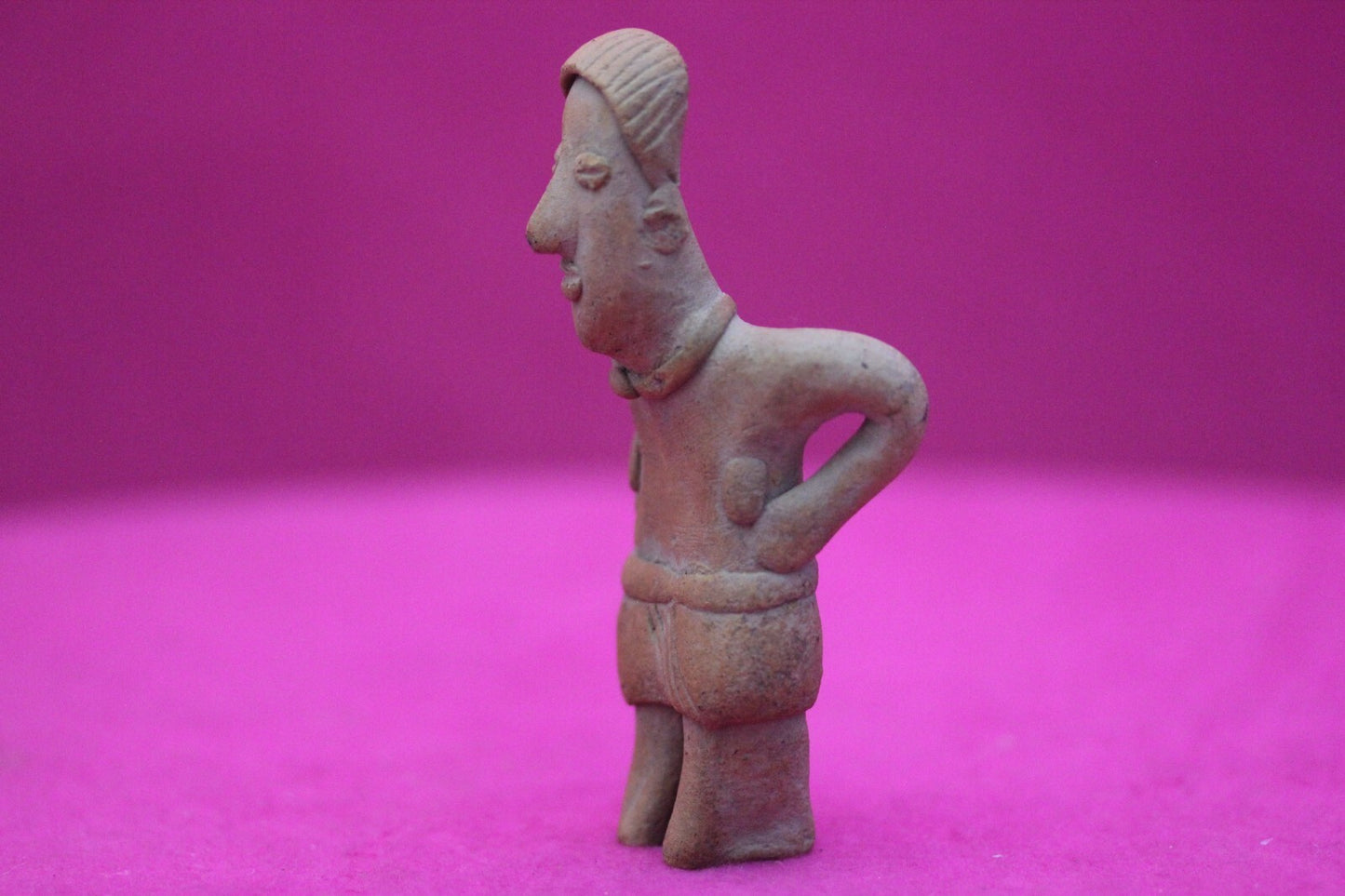 Authentic Pre Columbian Artifact Rare Grandma Tomb Figure Colima Mexico COA 155