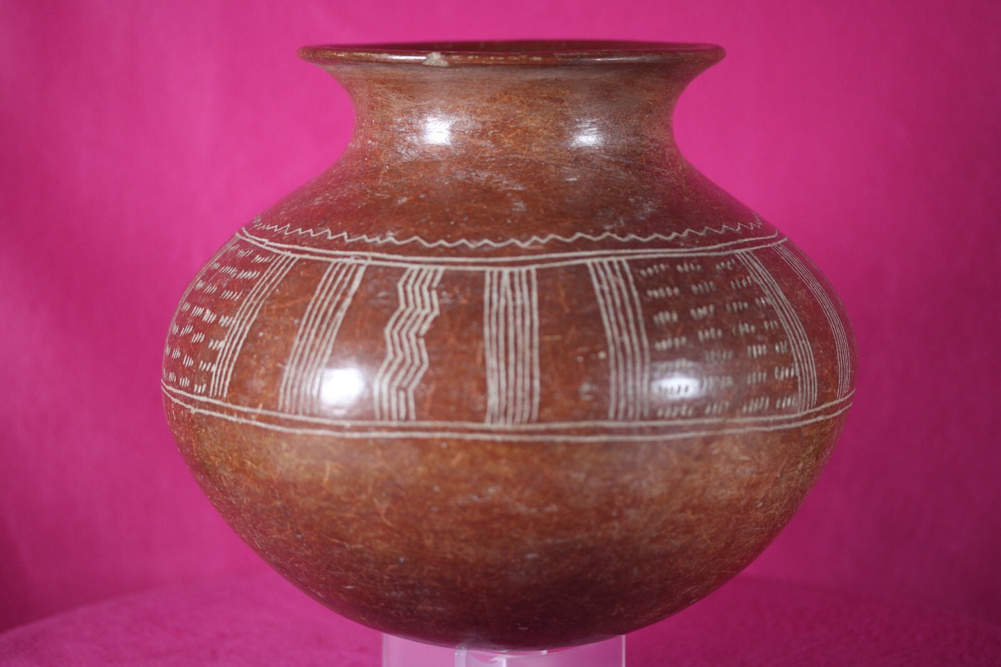 Pre Columbian Artifact Authentic Decorated Olla Chupicuaro Arte Primitivo T103