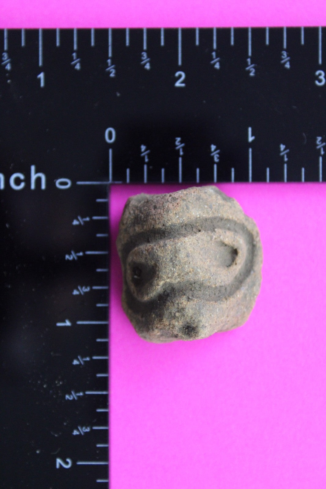 Puerto Rico Taino Pre Columbian Pottery Artifact FREE Display Case 1000AD COA 54