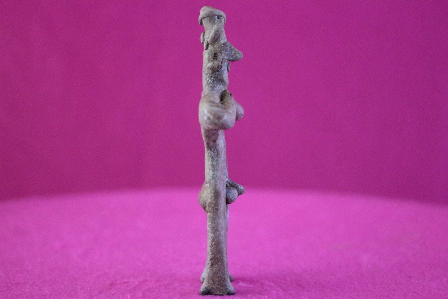 Authentic Pre Columbian Artifact Tomb Figure Colima Mexico 100 BC-250 AD COA 174