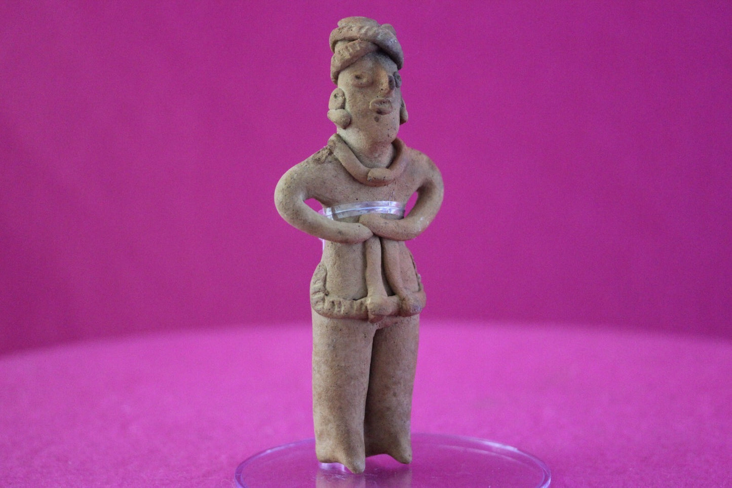 Pre Columbian Authentic Artifact Tomb Figure Colima Mexico 100 BC-250 AD COA 162