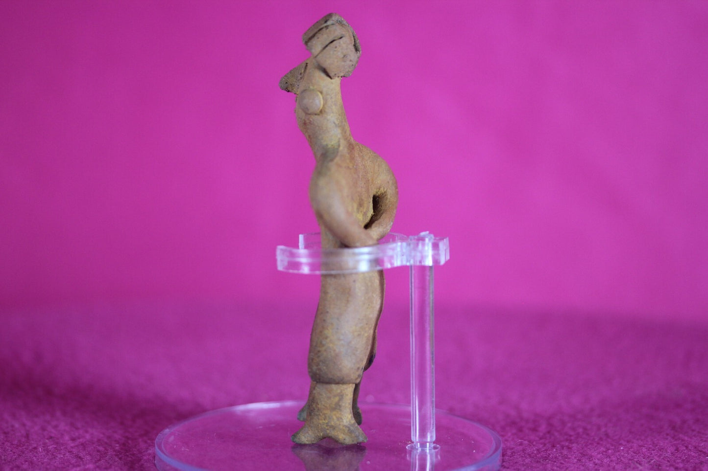 Pre Columbian Artifact Authentic Rare Grandma Tomb Figure Colima Mexico COA 143