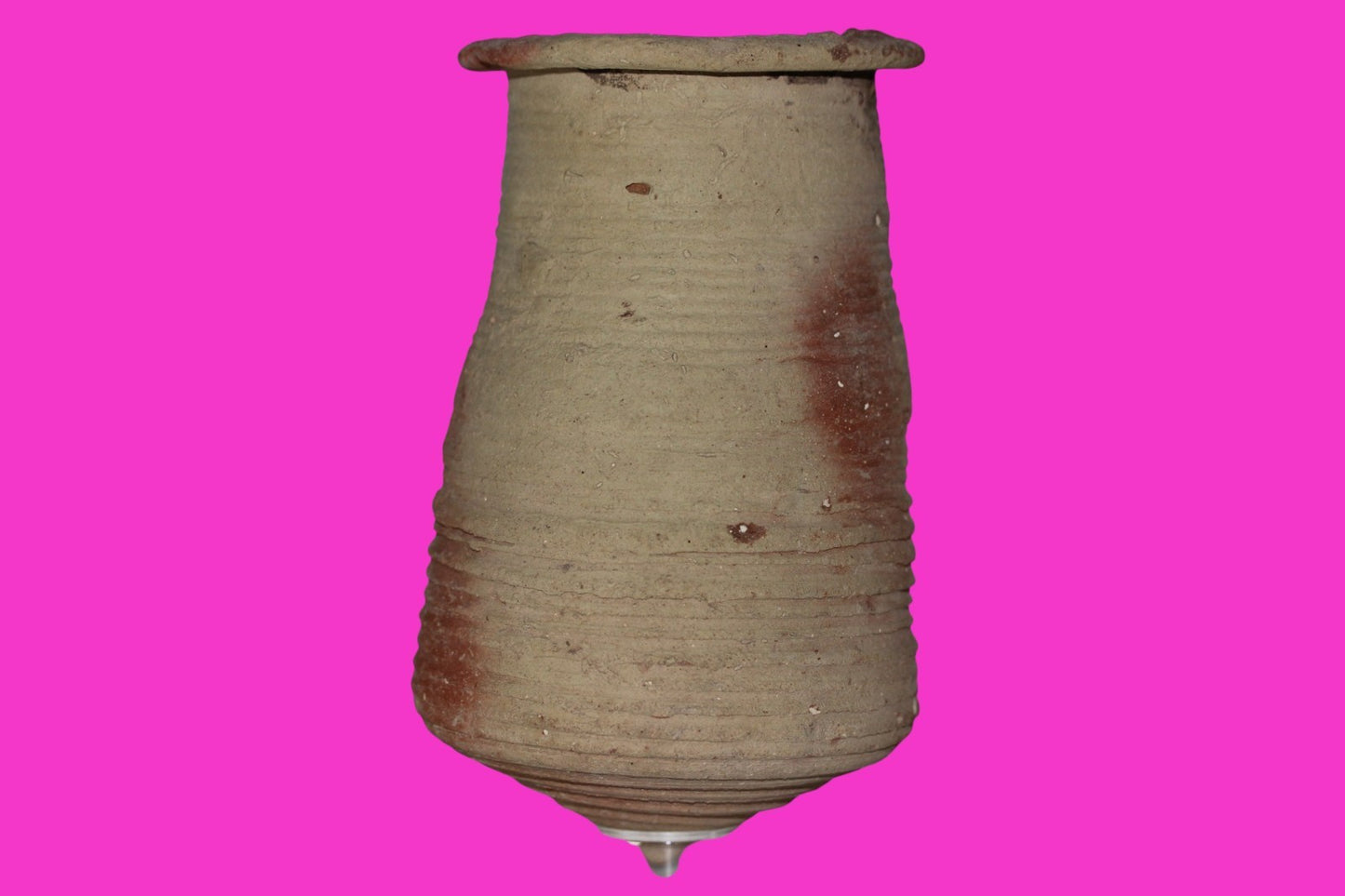 Ancient Holy Land Artifact Large Beaker Found in Israel 400 BC-600 AD COA J128