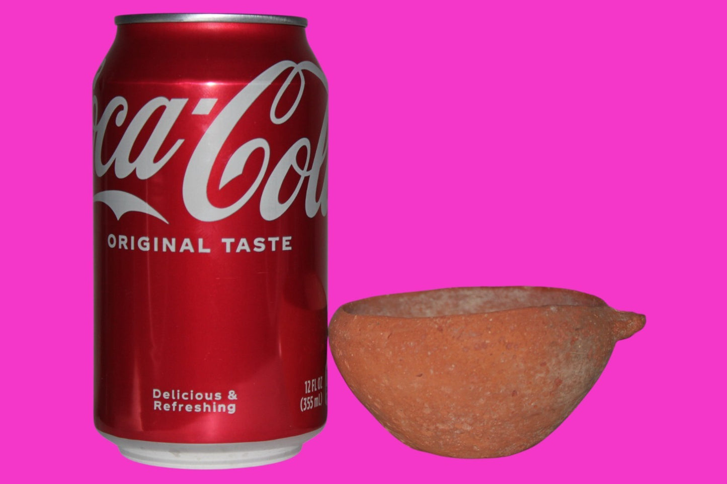 Holy Land Artifact Authentic 4000 Year Old Cup Time of Abraham 2000 BC COA J121