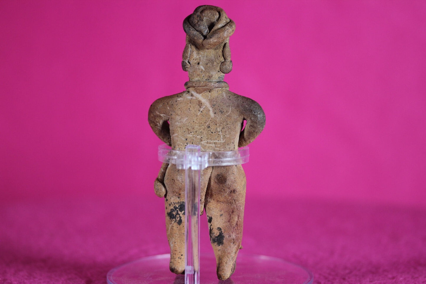 Authentic Pre Columbian Artifact Tomb Figure Colima Mexico 100 BC-250 AD COA 141