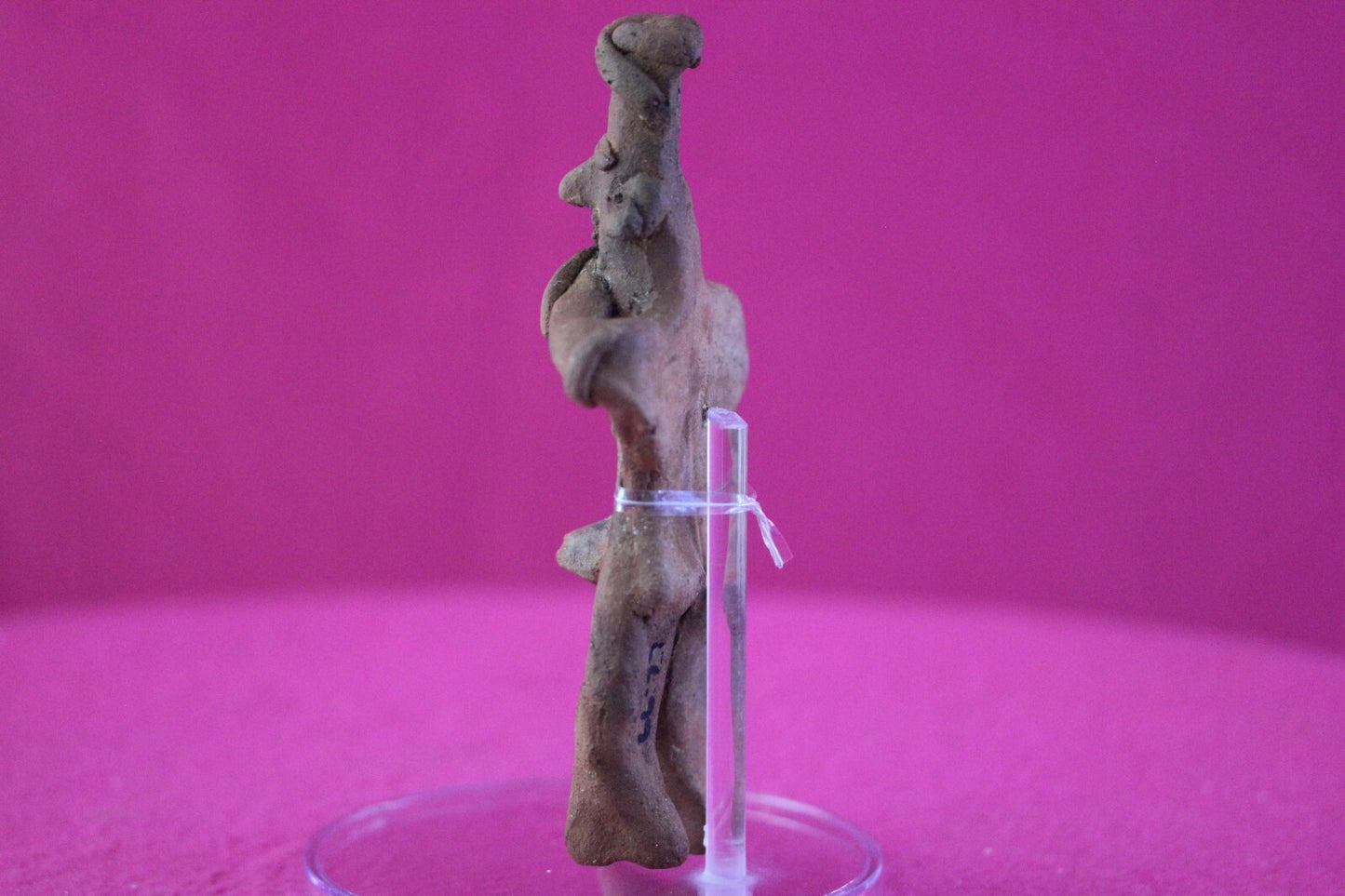 Authentic Pre Columbian Artifact Tomb Figure Colima Mexico 100 BC-250 AD COA 164