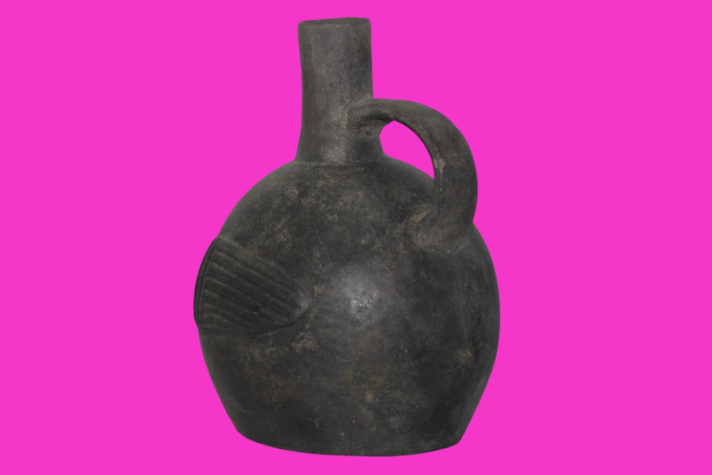 Pre Columbian Artifact Authentic Inca Water Vessle 1425 to 1500 AD Peru COA 219