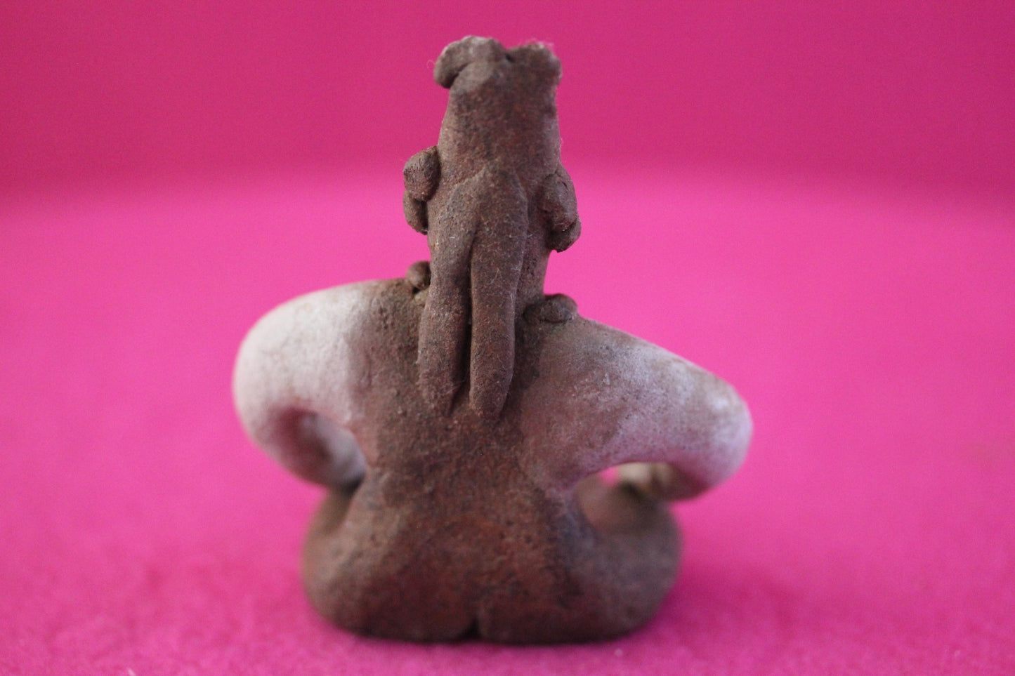Authentic Pre Columbian Artifact Seated Shaman Tomb Figure Colima Mexico COA 194