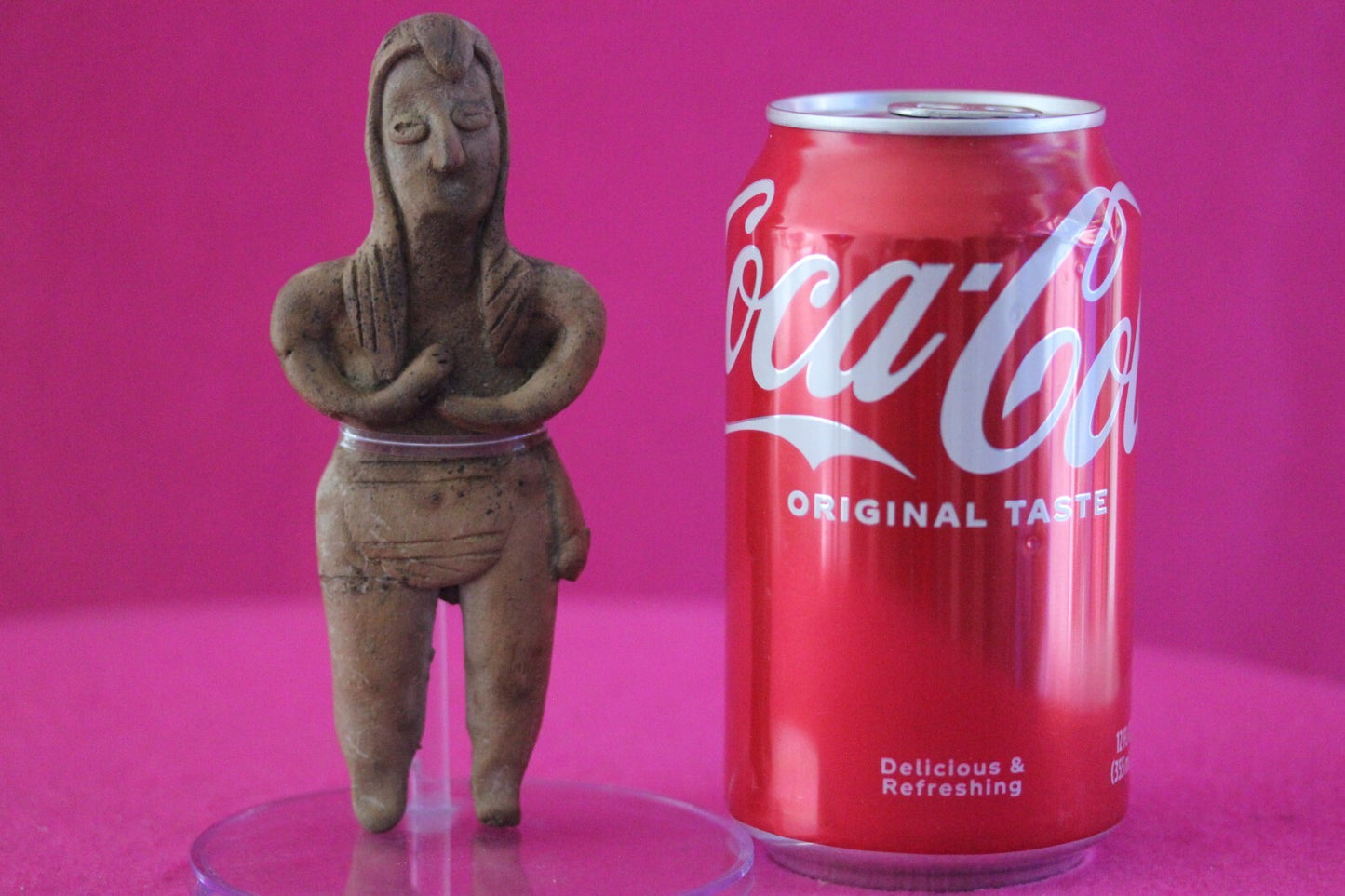 Authentic Pre Columbian Artifact Tomb Figure Colima Mexico 100 BC-250 AD COA 165