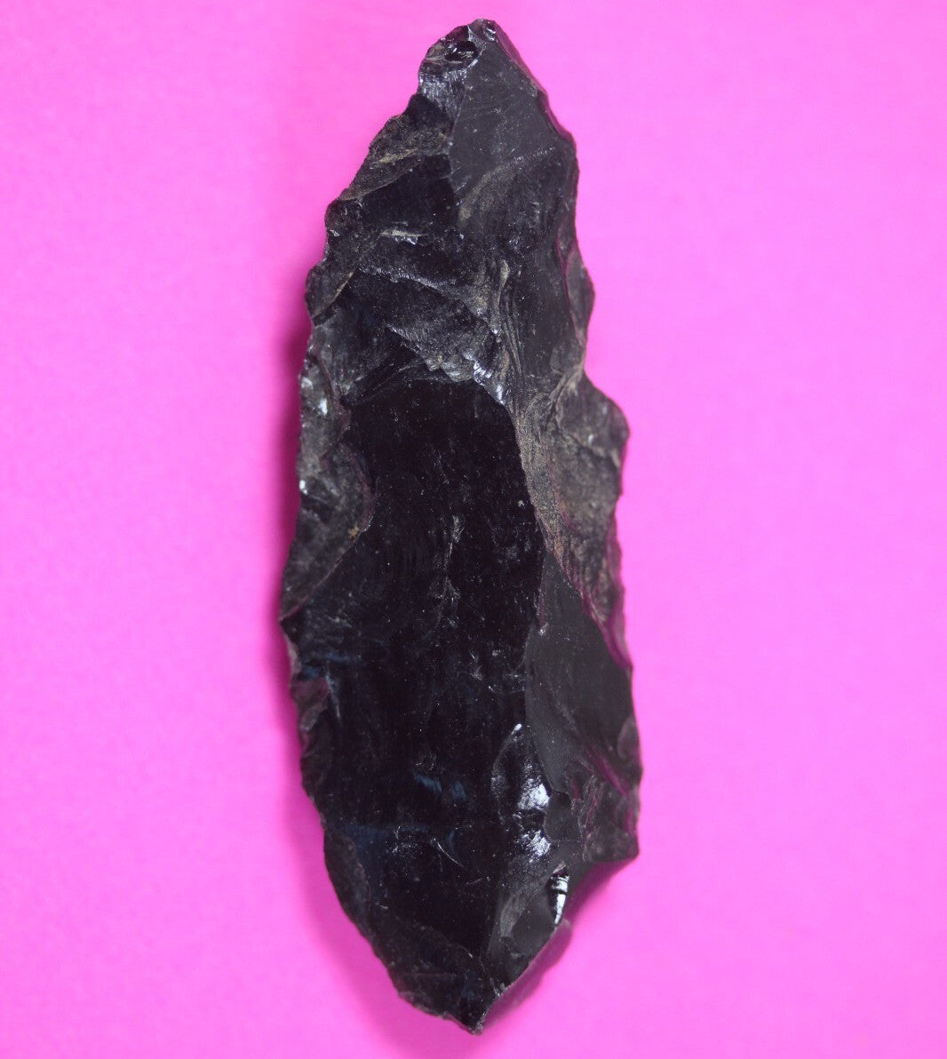 Pre Columbian Artifact Authentic Aztec Arrowhead Battle of Mexico City COA 55