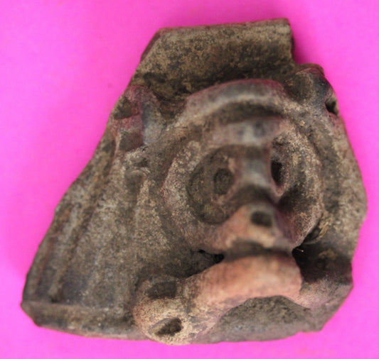 Puerto Rico Taino Pre Columbian Pottery Artifact FREE Display Case 1000AD COA 13