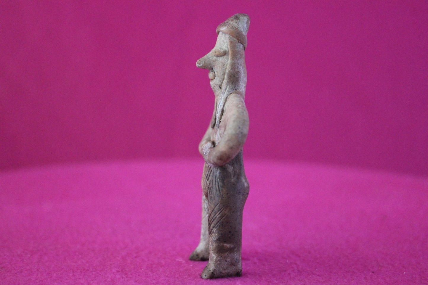 Pre Columbian Artifact Authentic Pretty Lady Tomb Figure Colima Mexico COA 197