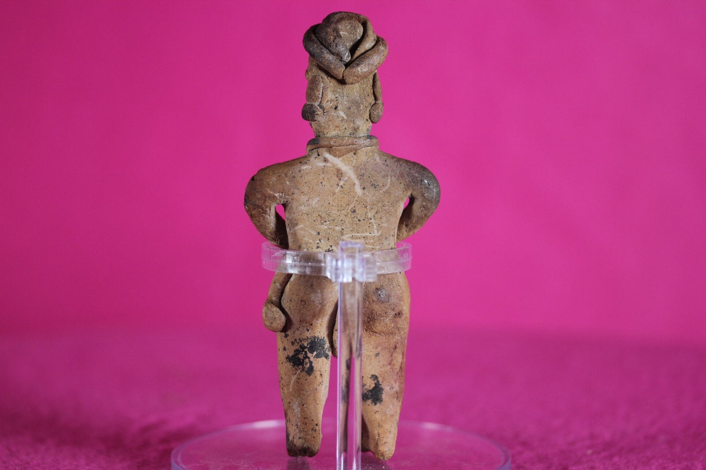 Authentic Pre Columbian Artifact Tomb Figure Colima Mexico 100 BC-250 AD COA 141