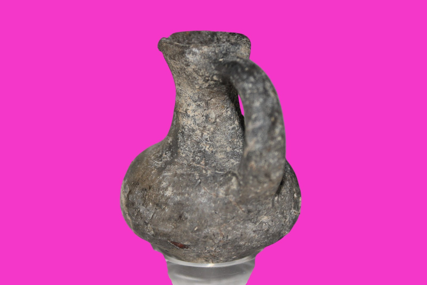 Ancient Holy Land Artifact King David Mini Jugglet Christ Home Land 1000BC COA 2