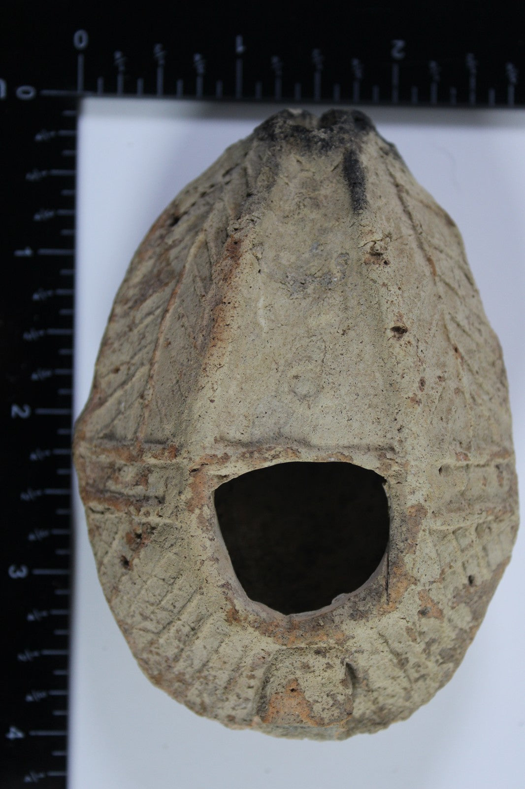 Oil Lamp Holy Land Ancient Artifact Jesus Christ Home Israel 300-600 AD COA 105