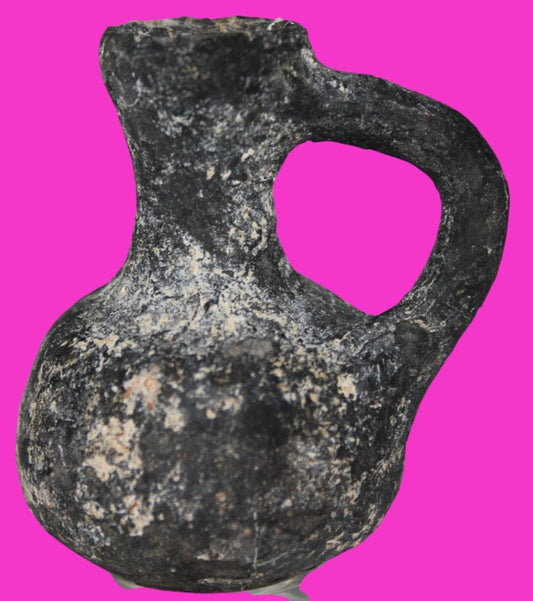 Ancient Holy Land Artifact King David Mini Jugglet Christ Home Land 1000BC COA 3