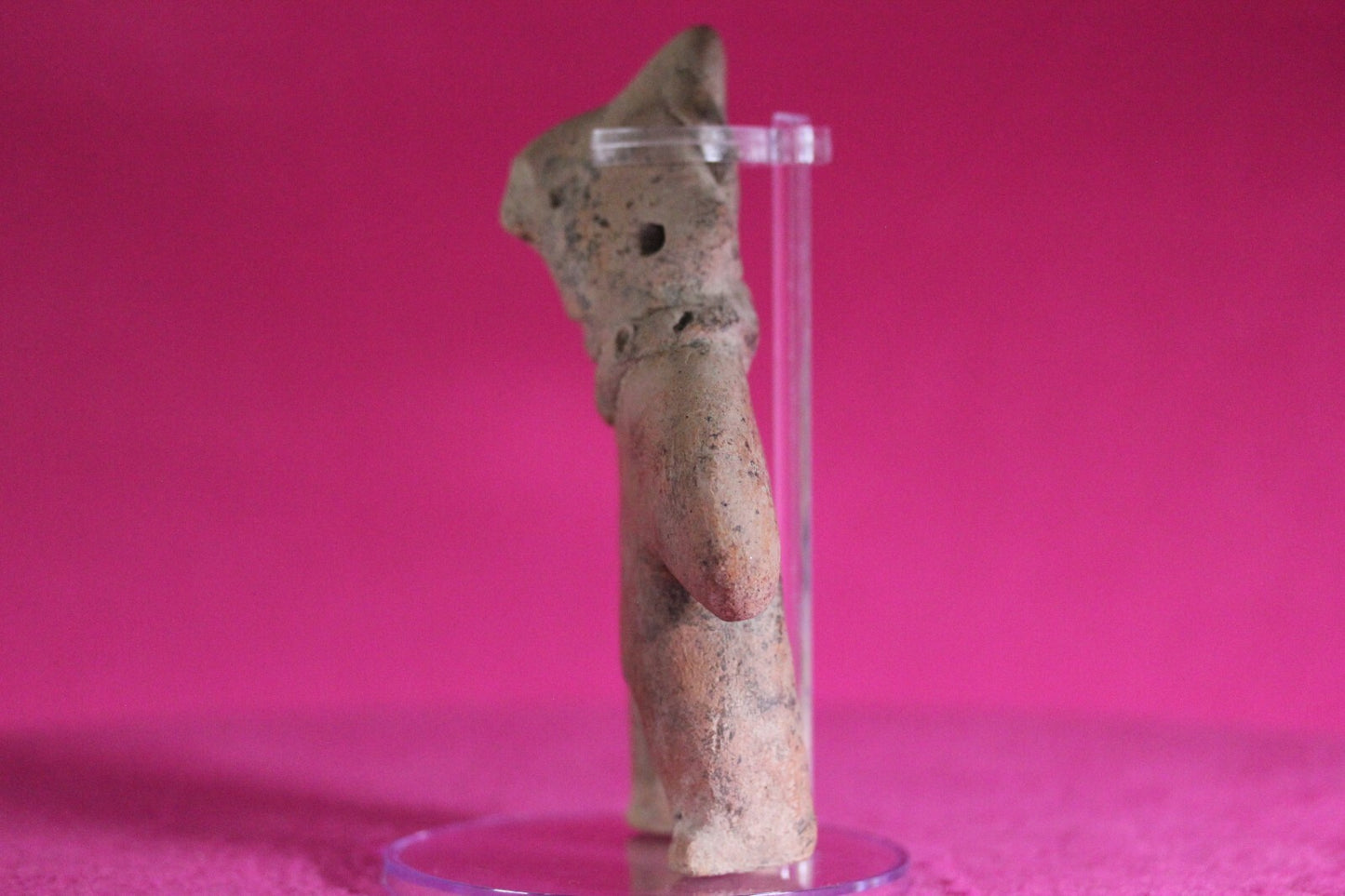 Authentic Pre Columbian Artifact Tomb Figure Colima Ex Arte Primitivo COA T86