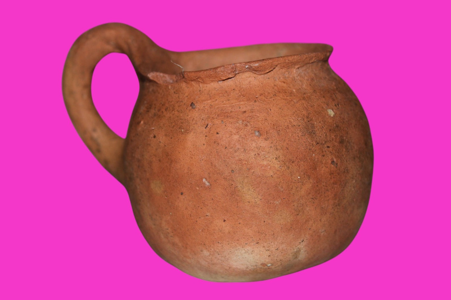 Holy Land Artifact Ancient 4000 Year Old Cup Time of Abraham 2000 BC COA J120